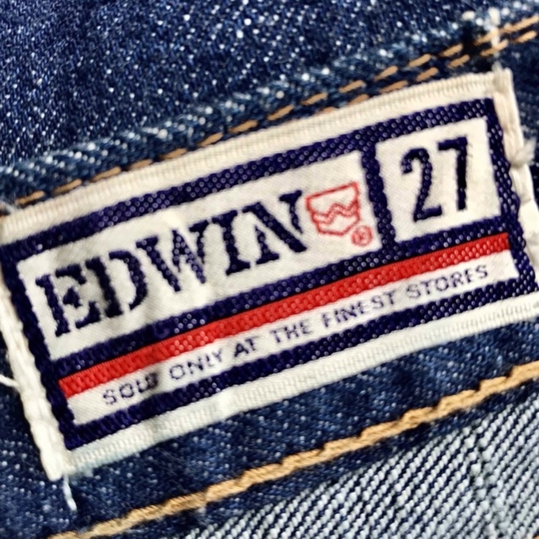 EDWIN(エドウィン)の希少 ビンテージ1970年代EDWINデッドストック レディースのパンツ(デニム/ジーンズ)の商品写真