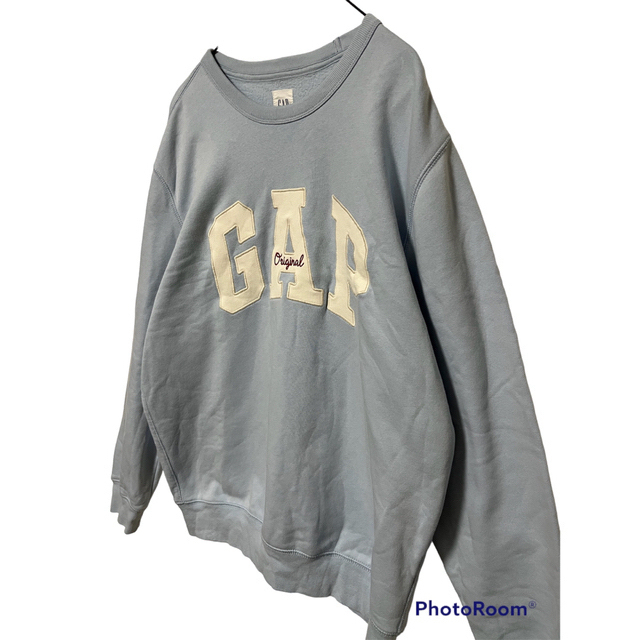 GAP(ギャップ)の【レア】オールドギャップ OLD GAP スウェット トレーナー デカロゴ M メンズのトップス(スウェット)の商品写真