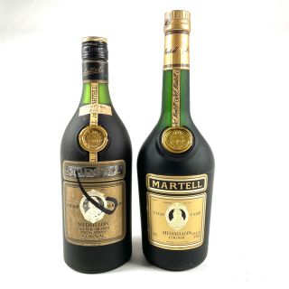 2本 マーテル VSOP メダイヨン コニャック 700ml(ブランデー)