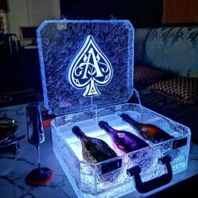 アルマンド LED アタッシュケース シャンパン ボトル ライトARMAND