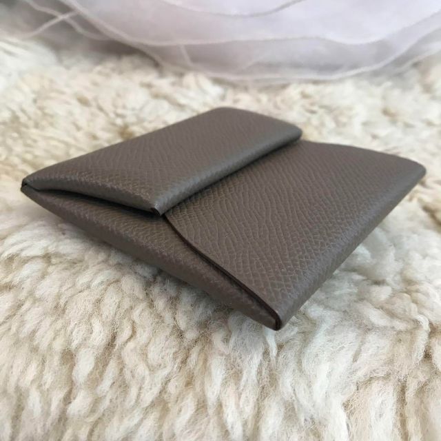 送料無料(沖縄配送) ☆美品☆HERMES バスティア コインケース