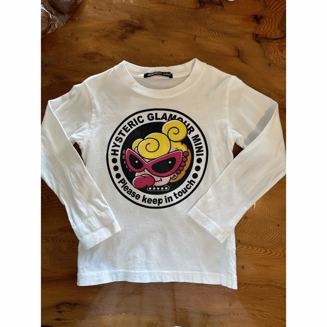 HYSTERIC MINI(ヒステリックミニ)のヒステリックミニ ロンT  ロックバンド　105 キッズ/ベビー/マタニティのキッズ服男の子用(90cm~)(Tシャツ/カットソー)の商品写真