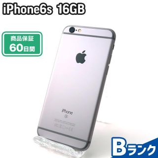 アイフォーン(iPhone)のiPhone6s 16GB スペースグレイ SoftBank 中古 Bランク 本体【ReYuuストア（リユーストア）】(スマートフォン本体)