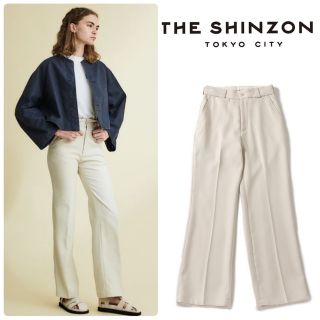 シンゾーン(Shinzone)の【ほぼ未使用】Shinzone CENTER PRESS PANTS(カジュアルパンツ)