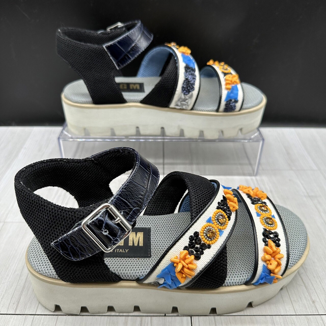 【MSGM】サンダル 23 厚底 ストラップ 36 エムエスジーエム 5