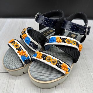 エムエスジイエム(MSGM)の【MSGM】サンダル 23 厚底 ストラップ 36 エムエスジーエム(サンダル)