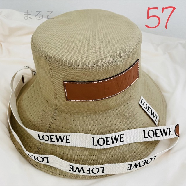 新品未使用】LOEWE フィッシャーマンハット 57 ビッグ割引 www.toyotec.com