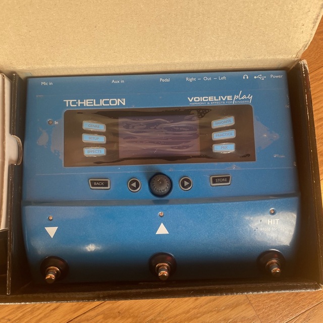 Amazon | TC HELICON ボーカルエフェクター VOICELIVE PLAY【国内正規品】 | エフェクター・プロセッサー |  楽器・音響機器