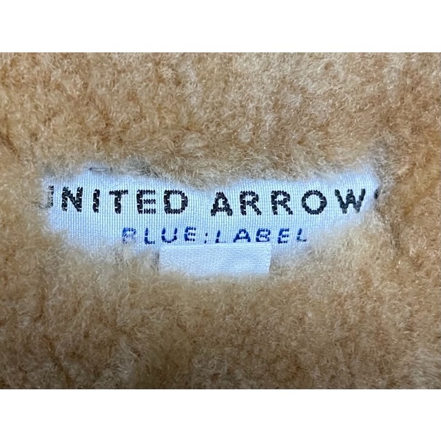 UNITED ARROWS(ユナイテッドアローズ)のユナイテッドアローズ　ムートン　Ｐコート メンズのジャケット/アウター(レザージャケット)の商品写真