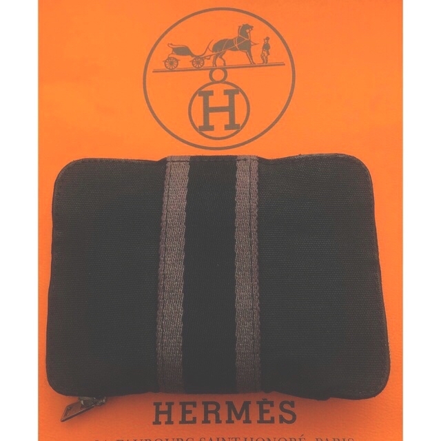 [2816]　良品　＊HERMES エルメス＊　フールトゥ　二つ折り財布