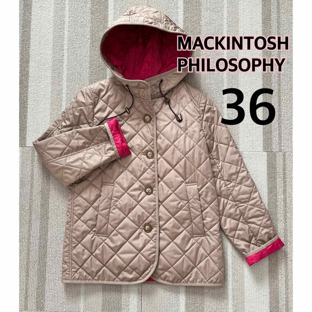 MACKINTOSH PHILOSOPHY(マッキントッシュフィロソフィー)の【美品】★2/28価格★マッキントッシュフィロソフィー　キルティング　ジャケット レディースのジャケット/アウター(スプリングコート)の商品写真