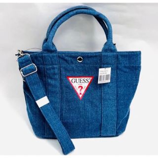 ゲス(GUESS)のGUESS 2wayデニムトートバッグ(トートバッグ)