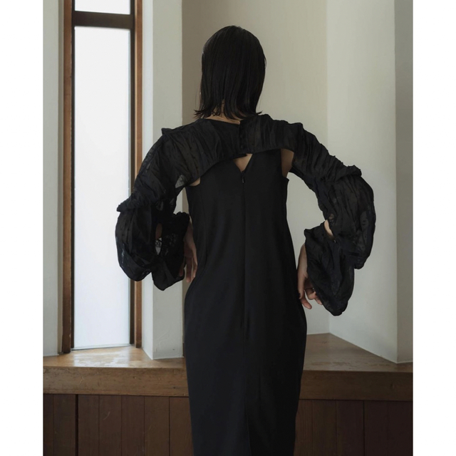 Knuth Marf balloon bolero one pieceBlack | www.jarussi.com.br