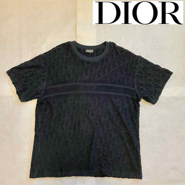 玄関先迄納品 Dior - 美品 ディオール オブリーク エンボスロゴ T