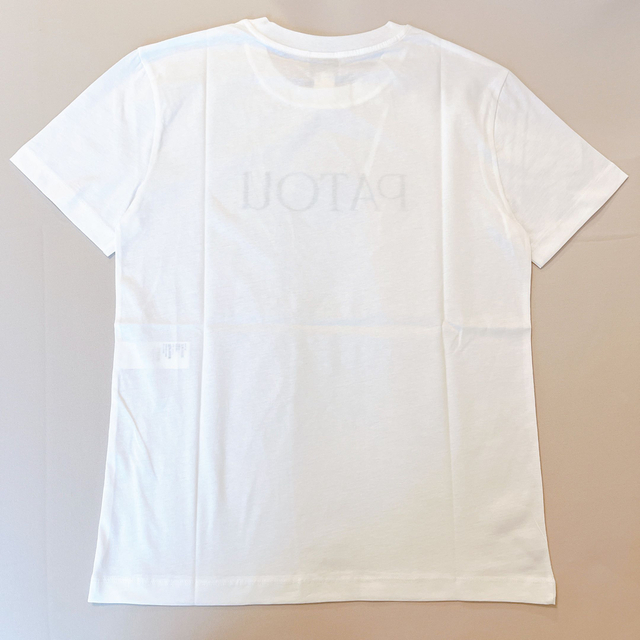 PATOU(パトゥ)の人気 PATOU オーガニックコットン ロゴ プリント　Tシャツ  レディースのトップス(Tシャツ(半袖/袖なし))の商品写真