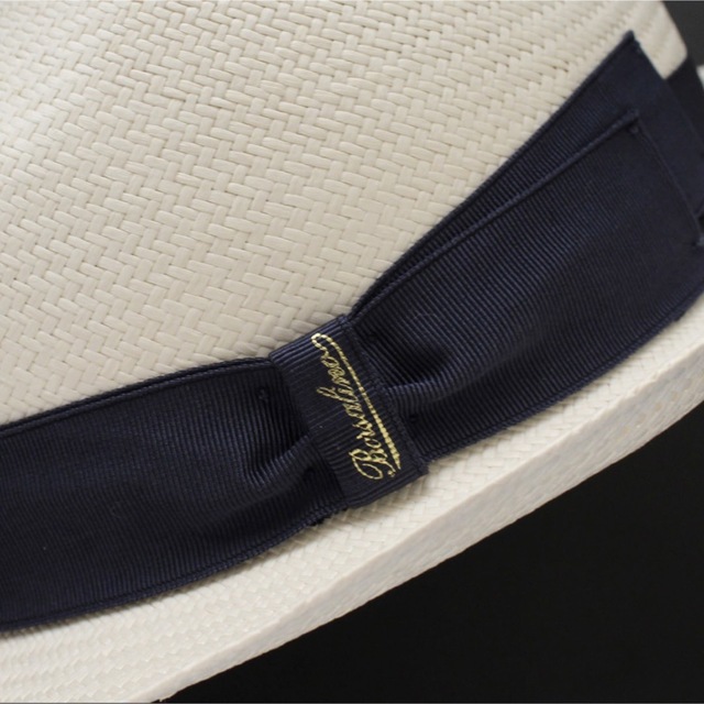 50%OFF 2796◇ボルサリーノ◇60(実寸59.5)ホワイトグレー~ファイン