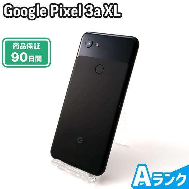 Google Pixel(グーグルピクセル)のGoogle Pixel 3a XL ジャストブラック SoftBank 中古 Aランク 本体【ReYuuストア（リユーストア）】 スマホ/家電/カメラのスマートフォン/携帯電話(スマートフォン本体)の商品写真