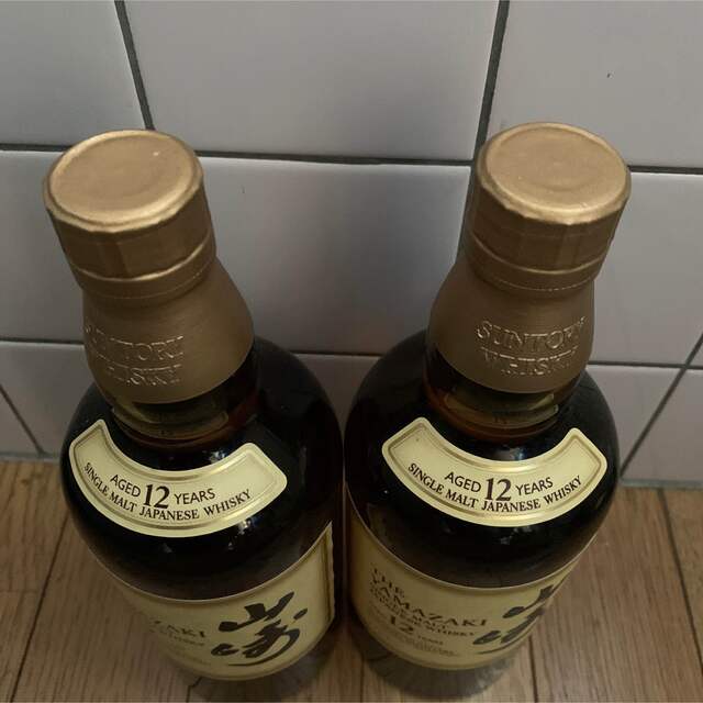 サントリー(サントリー)のサントリー　山崎　12年　2本セット　山崎12 食品/飲料/酒の酒(ウイスキー)の商品写真