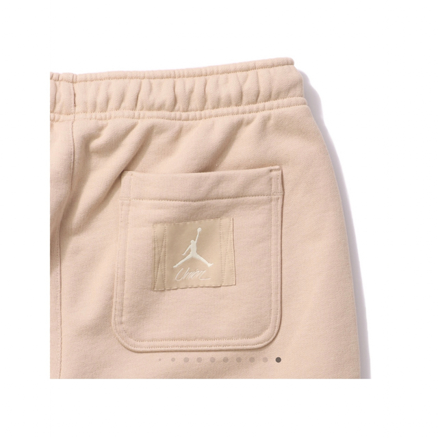 Jordan Brand（NIKE）(ジョーダン)のNike Jordan UNION Fleece パンツ ベージュ Sサイズ メンズのパンツ(その他)の商品写真