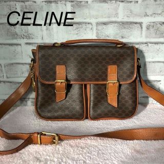 セリーヌ(celine)のCELINE  2wayバッグ　マカダム柄　(ショルダーバッグ)