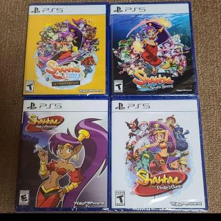 プレイステーション4(PlayStation4)のシャンティ　SHANTAE　PS5版　4本セット(家庭用ゲームソフト)