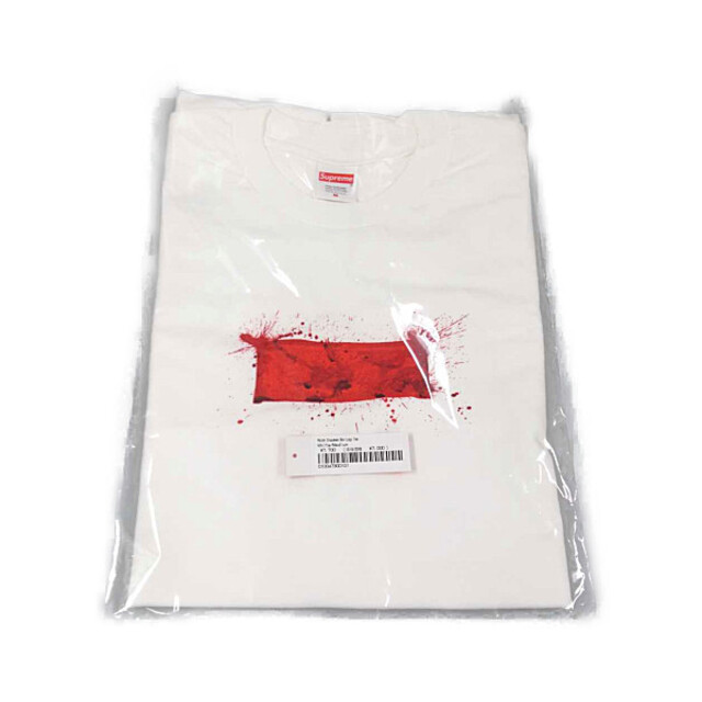 SUPREME シュプリーム 22SS Ralph Steadman Box Logo Tee ロゴ  半袖Ｔシャツ
 コットン100% ホワイト M 正規品 / 27602