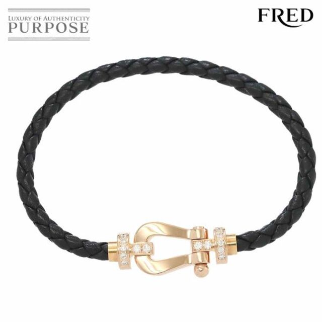 (お得な特別割引価格) FRED 90180485 VLP 750 ケーブル ピンクゴールド PG K18 #17 ブレスレット ハーフダイヤ LM フォース10 FRED フレッド - ブレスレット+バングル