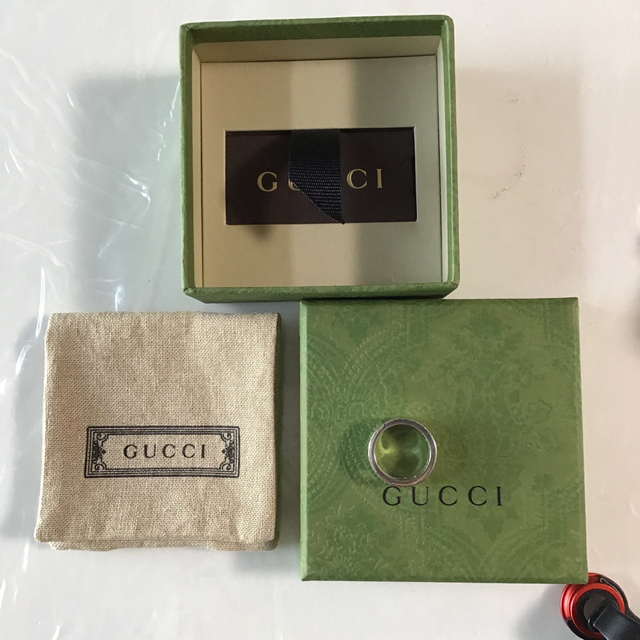 Gucci(グッチ)のGucci グッチ Gリング　#10 日本サイズで9号 レディースのアクセサリー(リング(指輪))の商品写真