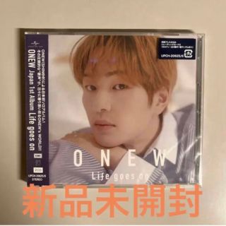 シャイニー(SHINee)のLife goes on onew オニュ　SHINee 新品未開封　トレカ入り(ポップス/ロック(邦楽))