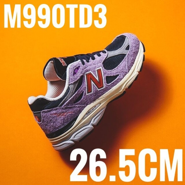 PurpleOrangeモデルNew Balance 990v3 "Purple/Orange"