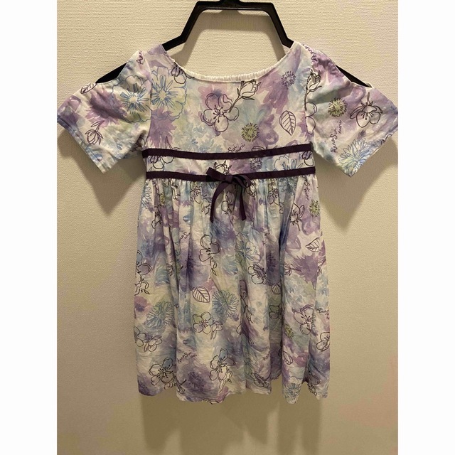 ANNA SUI mini(アナスイミニ)のANNA SUI mini アナスイミニ　ワンピース　S キッズ/ベビー/マタニティのキッズ服女の子用(90cm~)(ワンピース)の商品写真