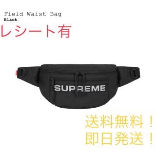 シュプリーム(Supreme)の【新品】supreme Field Waist Bag Black 黒(ウエストポーチ)