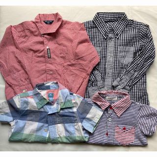 コムサデモード(COMME CA DU MODE)のBabygap コムサ シャツ 長袖 半袖 4点セット 100 110(Tシャツ/カットソー)