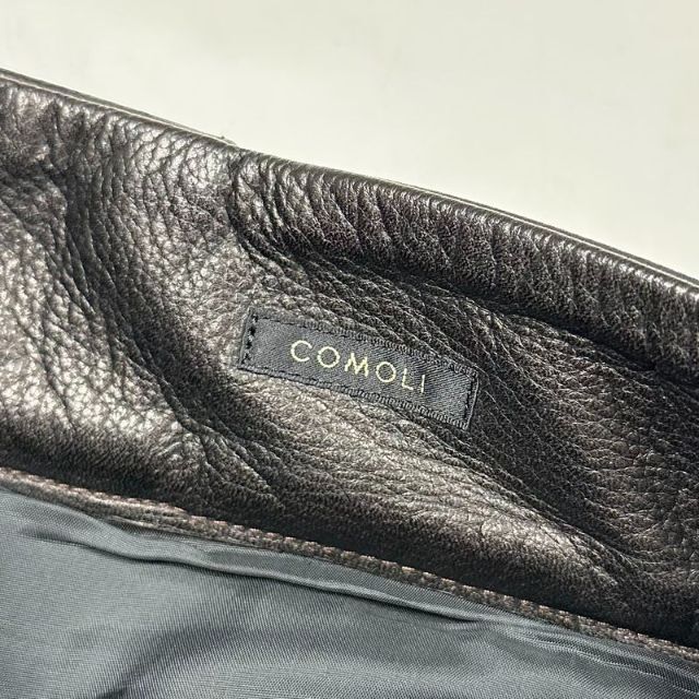 COMOLI(コモリ)の21AW COMOLI コモリ レザー ライダースパンツ 3 ライダーパンツ メンズのパンツ(その他)の商品写真