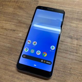 グーグルピクセル(Google Pixel)のPixel 3a ホワイト 64G SIMロックフリー(スマートフォン本体)