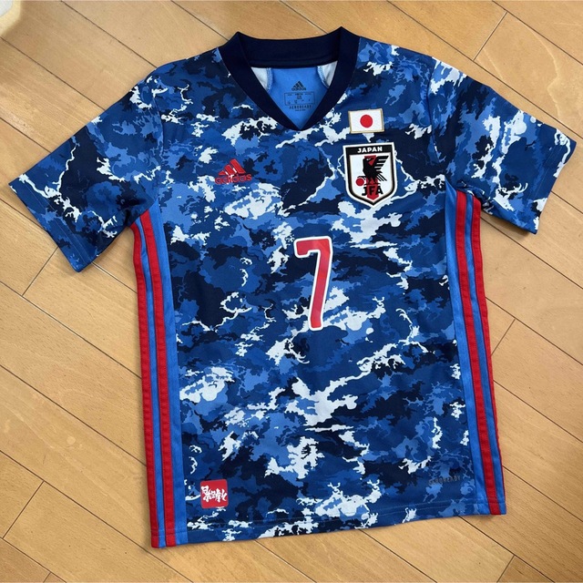 adidas - サムライブルー ユニフォーム 150 日本代表 サッカー 久保