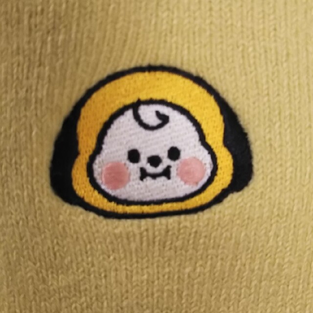 BT21(ビーティーイシビル)のルームソックス BT21 RJ CHIMMY レディースのレッグウェア(ソックス)の商品写真