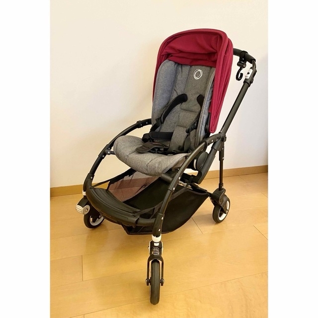 【美品】bugaboo bee5 説明書付き ルビーレッド （廃盤レア色）