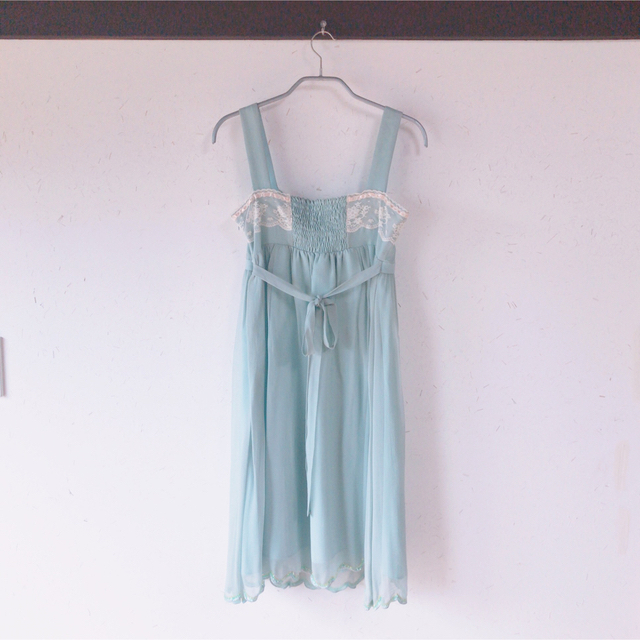 Cynthia Rowley(シンシアローリー)のCynthia Rowley ドレス　アイスブルー　水色　ブルーグリーン レディースのワンピース(ひざ丈ワンピース)の商品写真