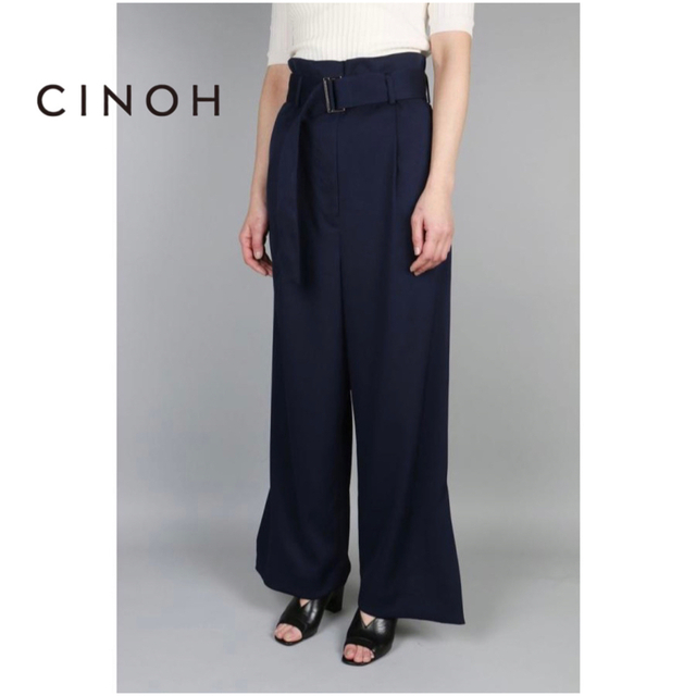 【CINOH 】ハイウエストベンツパンツ