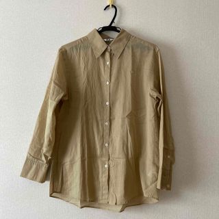 ユニクロ(UNIQLO)のuniqlo シースルーシャツ(シャツ/ブラウス(長袖/七分))