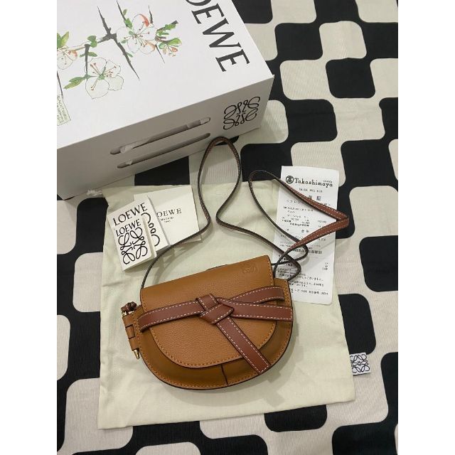 誠実 LOEWE ショルダーバッグ ミニ バッグ ト ゲー ロエベ