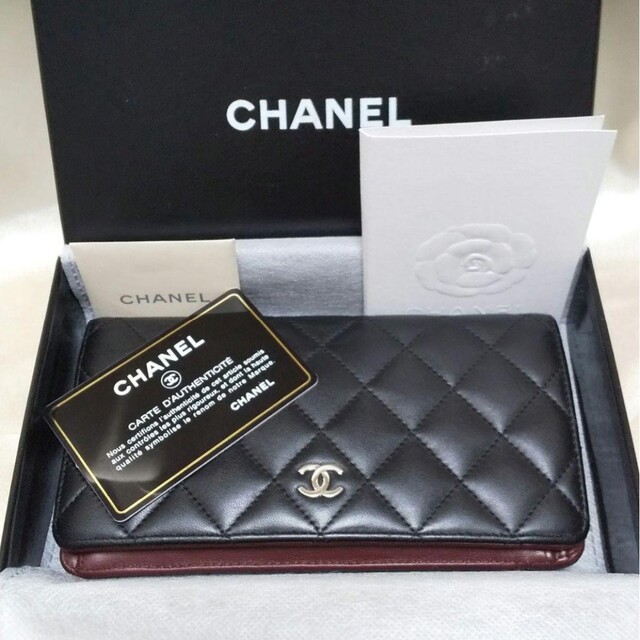 専用★正規品 超美品★CHANEL シャネル 長財布 マトラッセレディース