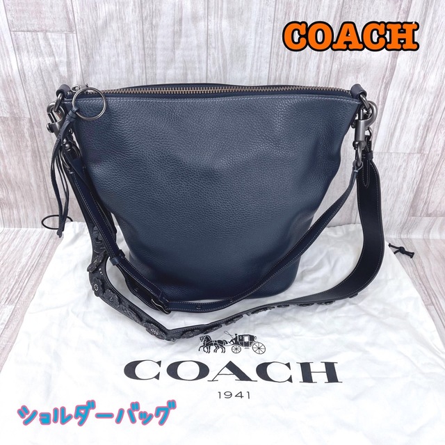 COACH ❤️コーチ レザーショルダーバッグ　5-1-20 | フリマアプリ ラクマ