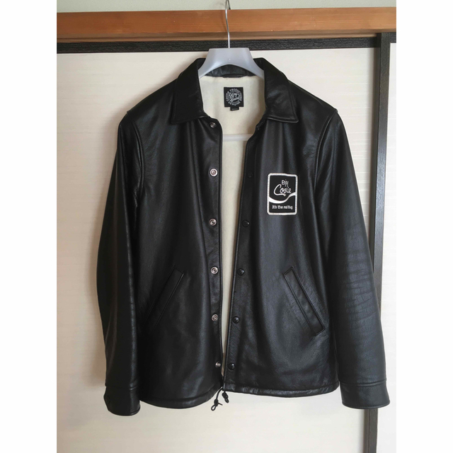 新品未使用】COOTIE クーティー Leather coach jacket - レザージャケット 新品未使用】COOTIE クーティー Leather coach jacket - レザージャケット