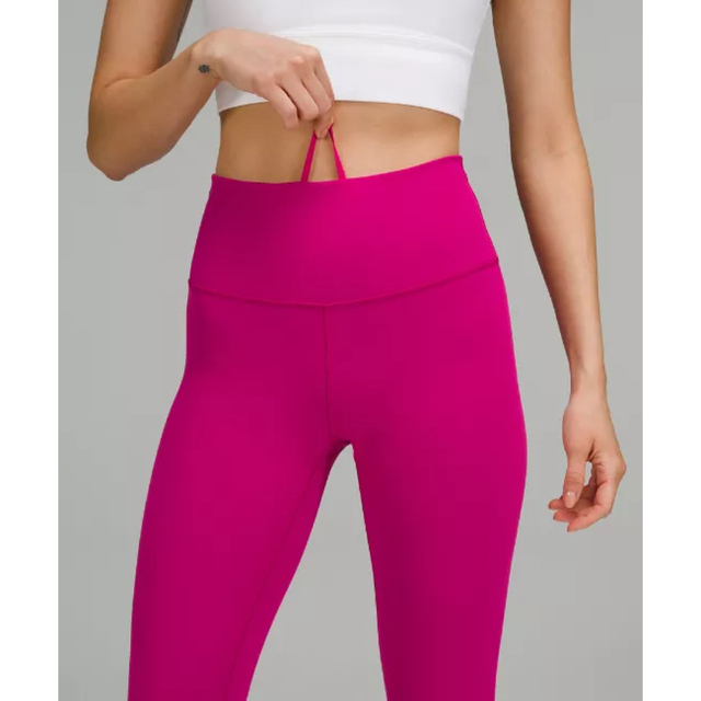 人気 ピンク ルルレモン lululemon レギンス ヨガ ピラティス スパッツ