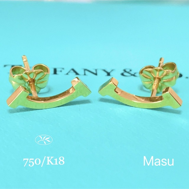 TIFFANY\u0026Co.ティファニーシグネチャークロスピアスK18