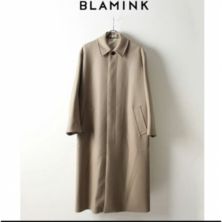 BLAMINK - BLAMINK ブラミンク ステンカラーコート ロングコート ...