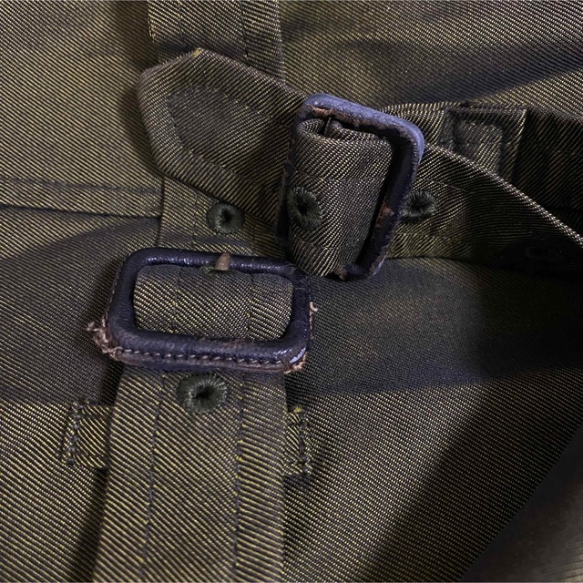 【希少】アクアスキュータム シングル トレンチコート カーキ 80s メンズ メンズのジャケット/アウター(トレンチコート)の商品写真