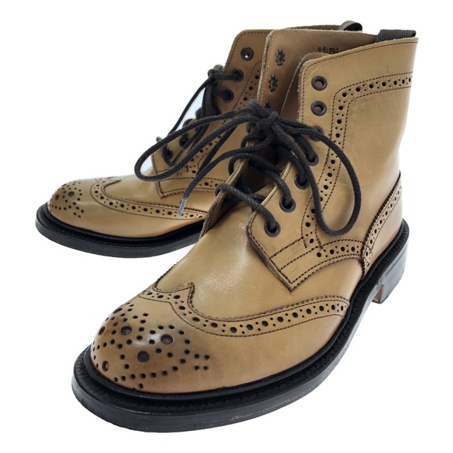 □□Tricker's 靴 ブーツ カントリーブーツ UK4 1/2(23cm   旧タグ  箱付 L5180 ブラウン
